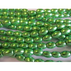 Glass Pearls Oval 8mm x 11mm